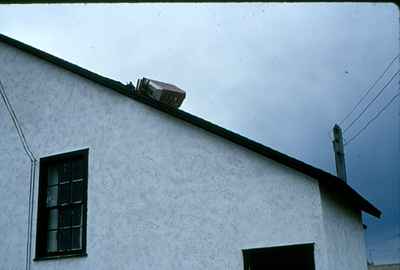 Storm Damage - Chimney Down