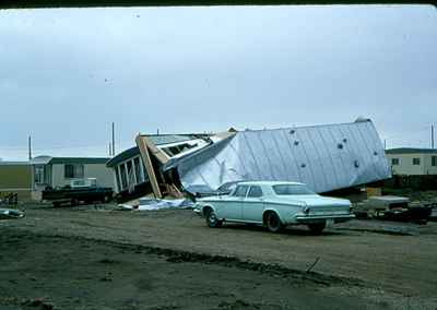 Storm Damage - Mobile Home Damage