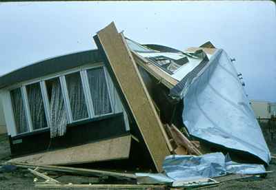 Storm Damage - Mobile Home Damage