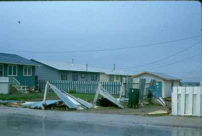 Storm Damage - Fences Blown Over