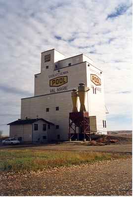 An Elevator in Val Marie, Saskatchewan