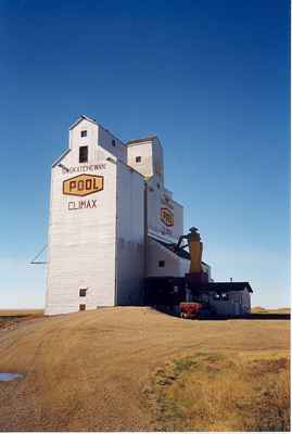 An Elevator in Climax, Saskatchewan