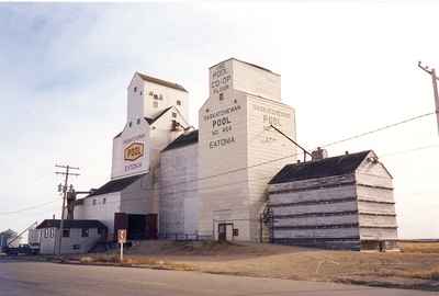 An Elevator in Eatonia, Saskatchewan