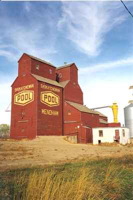 An Elevator in Mendham, Saskatchewan