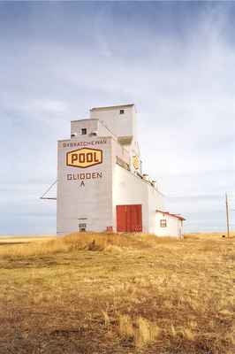 An Elevator in Glidden, Saskatchewan