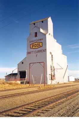 An Elevator in Swift Current, Saskatchewan