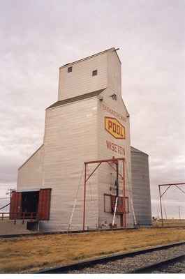 An Elevator in Wiseton, Saskatchewan