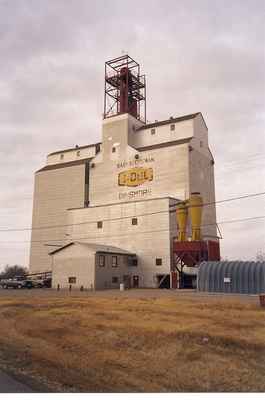 An Elevator in Dinsmore, Saskatchewan