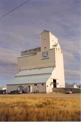 An Elevator in Lucky Lake, Saskatchewan