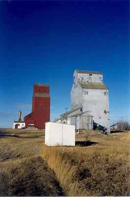 An Elevator in Mawer, Saskatchewan