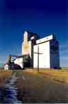 An Elevator in Waldeck, Saskatchewan