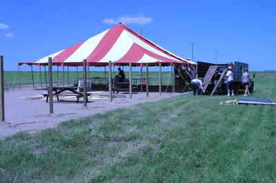 Long Day's Night Tent Setup