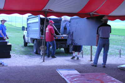 Long Day's Night Tent Setup