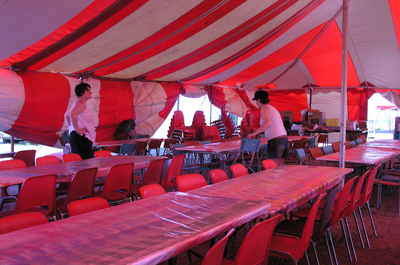 Long Day's Night Tent Setup