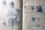 Hortense Gordon, Sketchbook, page 2 of 20