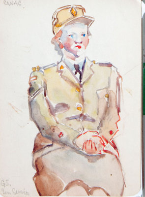 Hortense Gordon, Sketchbook, page 27 of 32