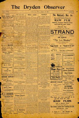 Dryden Observer, 30 Jan 1920