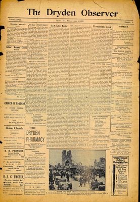 Dryden Observer, 18 Jun 1920