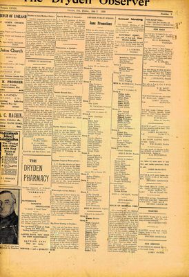 Dryden Observer, 2 Jul 1920