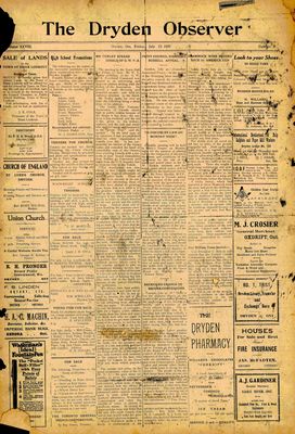 Dryden Observer, 23 Jul 1920