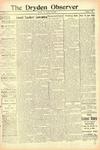 Dryden Observer, 19 Oct 1922