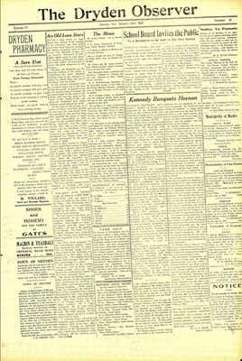 Dryden Observer, 12 Jan 1923