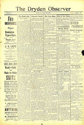 Dryden Observer, 30 Mar 1923