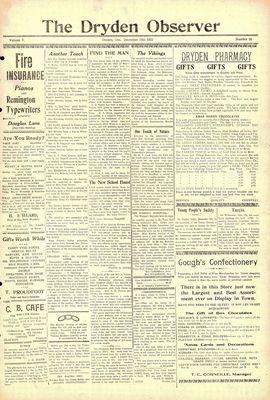 Dryden Observer, 14 Dec 1923