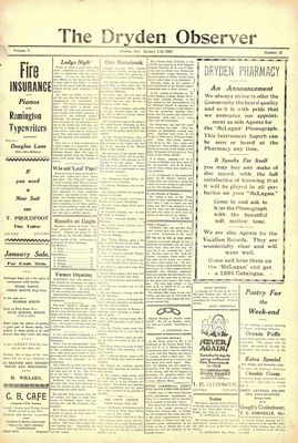 Dryden Observer, 11 Jan 1924