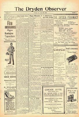 Dryden Observer, 18 Jul 1924