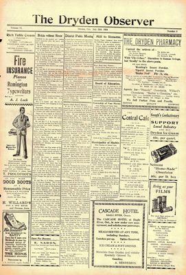 Dryden Observer, 25 Jul 1924