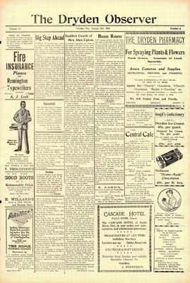 Dryden Observer, 15 Aug 1924