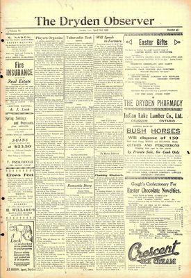 Dryden Observer, 3 Apr 1925