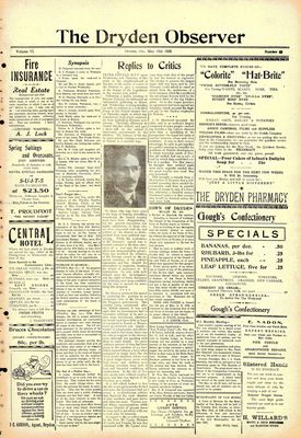 Dryden Observer, 15 May 1925