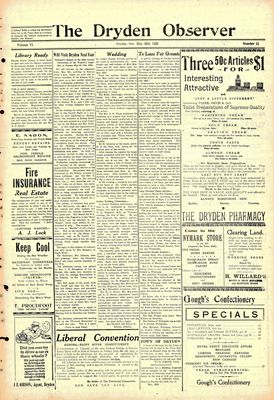 Dryden Observer, 29 May 1925