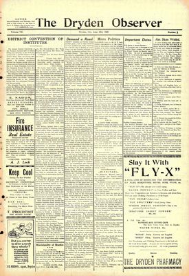 Dryden Observer, 19 Jun 1925