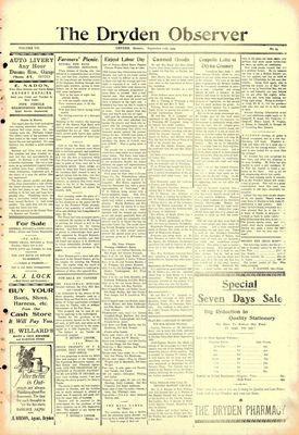 Dryden Observer, 11 Sep 1925