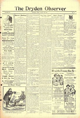 Dryden Observer, 16 Oct 1925