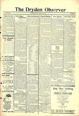 Dryden Observer, 15 Jan 1926