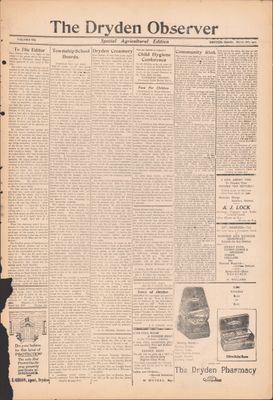 Dryden Observer, 18 Mar 1927