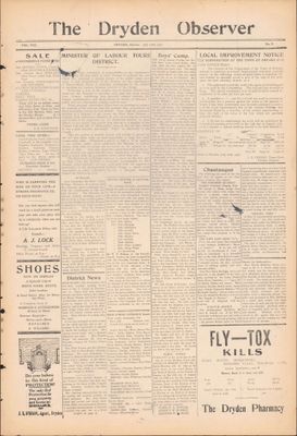 Dryden Observer, 22 Jul 1927