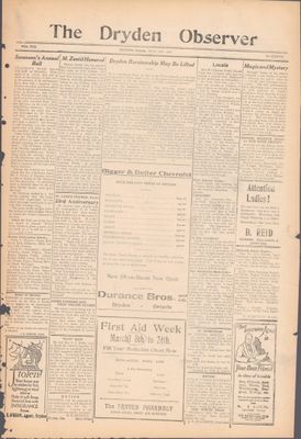 Dryden Observer, 16 Mar 1928