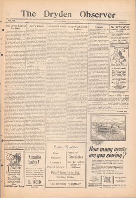 Dryden Observer, 30 Mar 1928