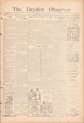 Dryden Observer, 13 Apr 1928