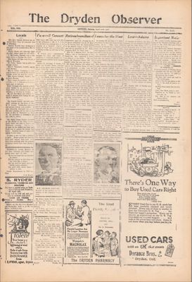 Dryden Observer, 20 Apr 1928