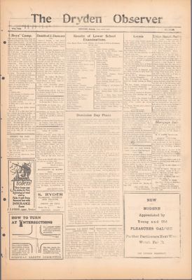 Dryden Observer, 22 Jun 1928