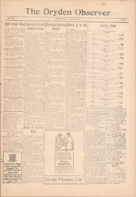 Dryden Observer, 30 Jan 1930