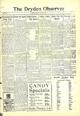 Dryden Observer, 21 Feb 1930