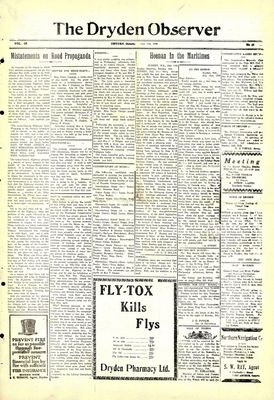 Dryden Observer, 17 Jul 1930