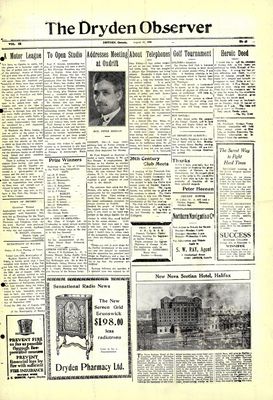 Dryden Observer, 29 Aug 1930